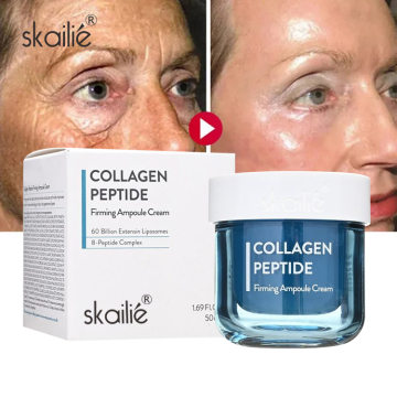 Private Label Organic Vegan Anti-Aging Moisturizing Face Cream with Collagen Peptides