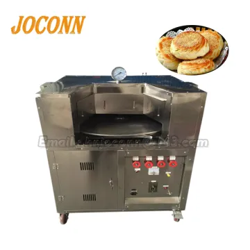 6 Inch Roti Bread Oven Machine / Arabian Naan Bread Making Machine / Rotary Pita Oven by Gas Heating