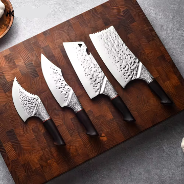 5Cr15Mov Stainless Steel Chef Knife - Yangjiang Hammer Forged Kitchen Cleaver