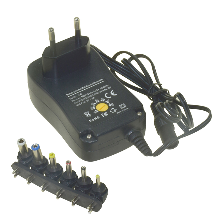 24W universal adapter 