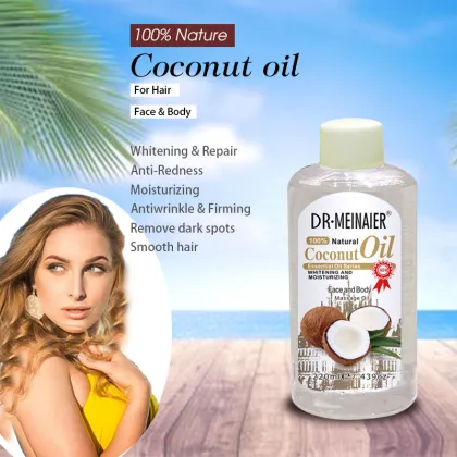Coconut Oil Massage Moisturizing and Repairing Skin Care