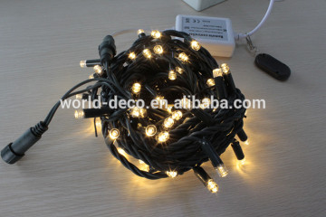 230V remote control LED string light / Dimmer LED garland