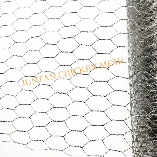 Weaving Hexagonal Wire Netting For Plant Breed