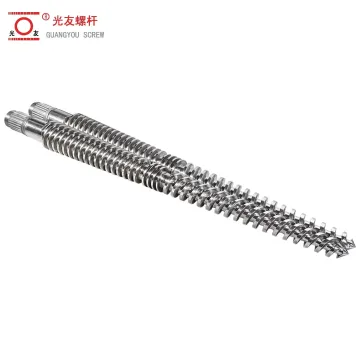 ISO Certified Wear Resistant Nitrided Bimetallic Conical Twin Screw Barrel