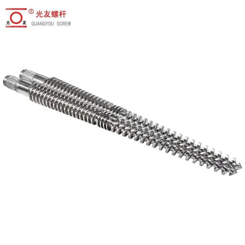 ISO Certified Wear Resistant Nitrided Bimetallic Conical Twin Screw Barrel