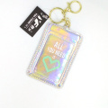 Card Holder Lanyard Custom partysu laser PU card holder Supplier