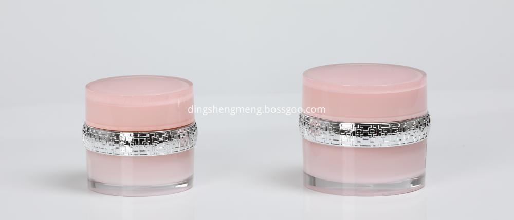 Factory Supply Straight Round Acrylic Bottles