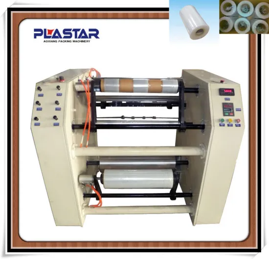 coil rewinding pallet wrapper rewinding machine