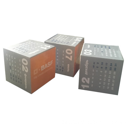 New Unique Cube Design Monthly Calendar
