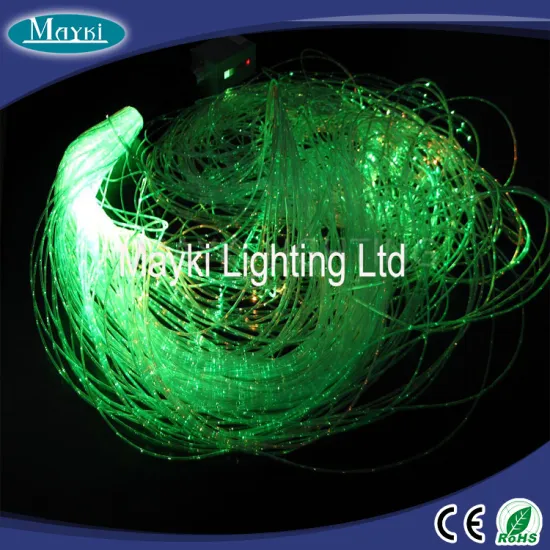 Multi-sensory room super safe plastic fibre optic kits by 16w RGBW LED power