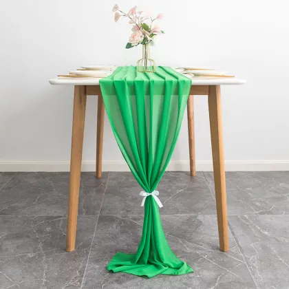 Chiffon Table Runners for Wedding and Event Décor