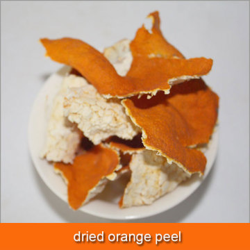 dried orange peel