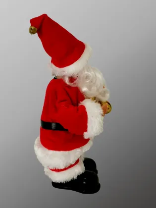 30CM MUSICAL SANTA CLAUS SAXOPHONE ANIMATION TOY