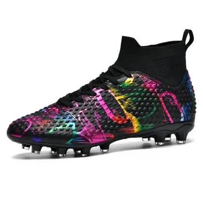 New Long Spike Football Shoes | Fashionable Low Top Grass Training Shoes
