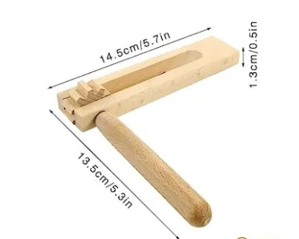 Rotatable Wood Castanet: An Innovative Orff Musical Instrument C02280