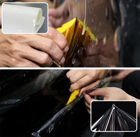 Instant repair paint protective film