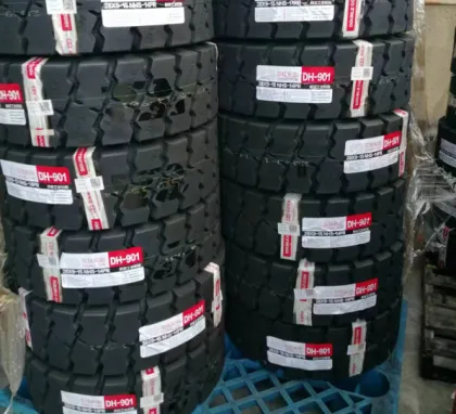 Double Coin vs Nexen Pneumatic Solid Forklift Tire: Factory Warehouse Inventory