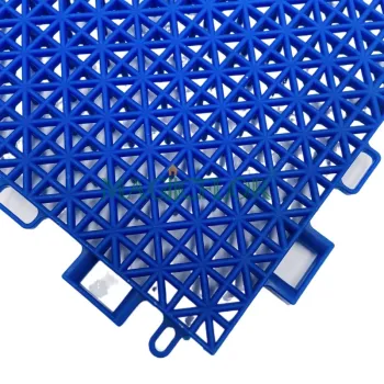 Anti-Slip PP Interlocking Garage Floor Tiles: Removable Plastic Interlocking Mats for DIY Decking
