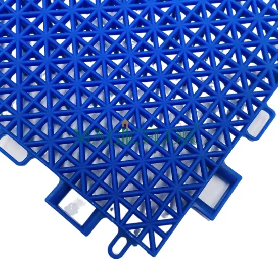 Anti-Slip PP Interlocking Garage Floor Tiles: Removable Plastic Interlocking Mats for DIY Decking