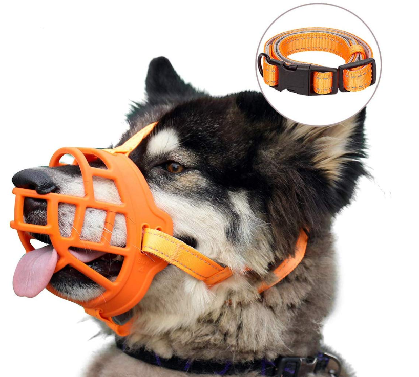 Dog Muzzle for Long Snout Dogs