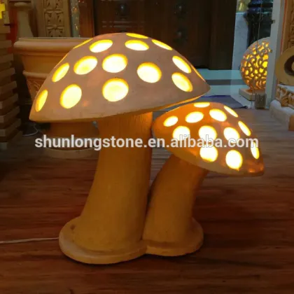 Artificial Stone mushroom Lantern,stone sculpture