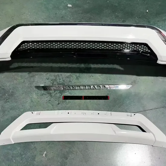 New Arrival Prado Car Accessories: Front Rear Bumper Guard Grille for Toyota Prado 2018-2021 LC150 FJ150