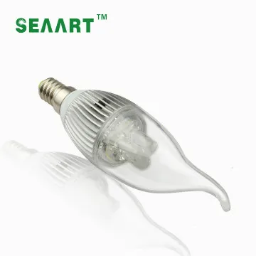 3W e14 led flicker flame candle light bulbs