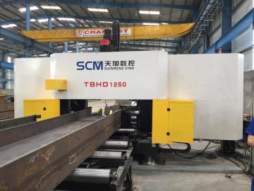 High Speed Channel Beam Drilling Machine