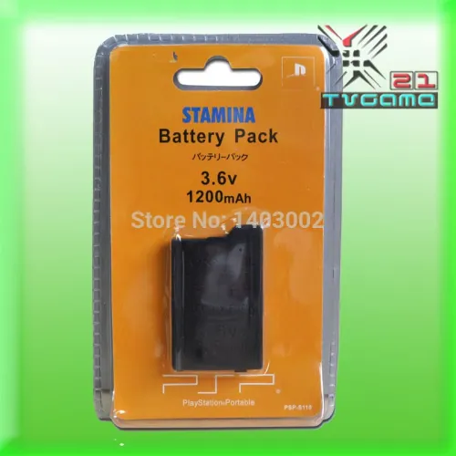3.6v 1200mah Battery Pack For Psp Slim 2000 3000, High Quality 3.6v