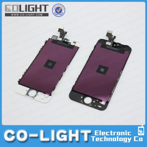 High Quality Factory Price for iPhone 5 Full LCD +Digitizer Assembly, for iPhone 5 LCD Assembly with Glass Touch