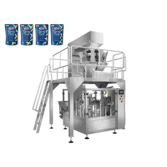 Automatic Weighing Machine for Pre-made Rotary Doypack Bags and Pouches: Ideal for Salt Packaging