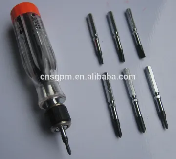 Free Sample Hand Tools Bits Interchangeable Pocket Screwdriver For Assembly