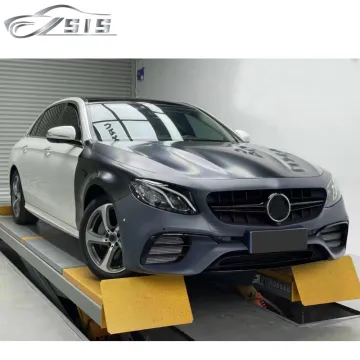1:1 E63 Style PP and Aluminum Full Body Kits Fit for W213 E Class (2017-2020)