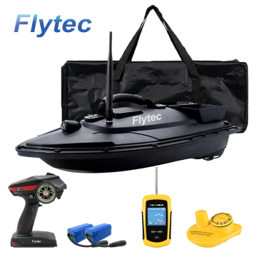Flytec High-Quality ABS Bait Boat with Portable Wireless Echo Sounder Fish Finders: 500M Devict Bait Boat for Fishing