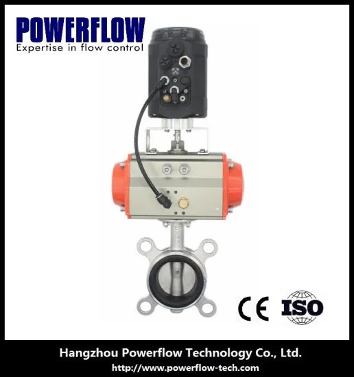 DN 25 butterfly valve electric actuated