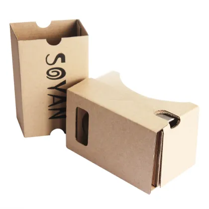 Acrylic Google Cardboard Biconvex Lens,Custom Logo Google Cardboard VR,Cardboard Google