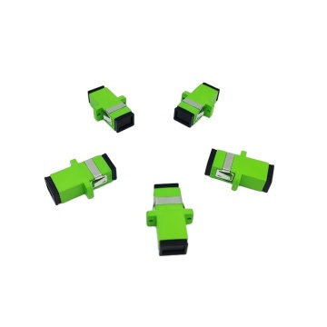 Factory-Price High-Quality SC/APC Fiber Optic Adapter with Low Loss and Enhanced Dust Protection