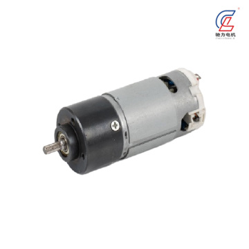 Motor DC Kuat dengan Poros Roda Gigi Perak Terintegrasi