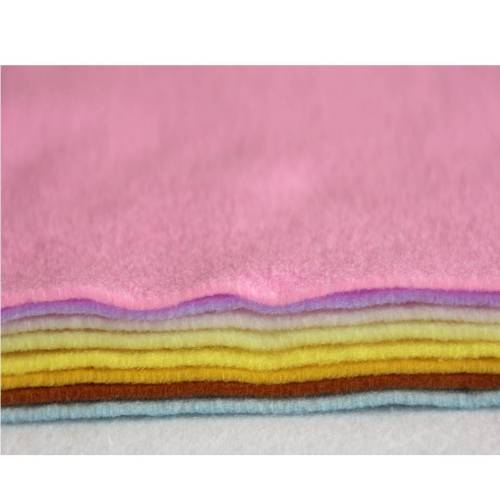 Colorful needle punched Felt Fabric paper