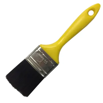 Plastic Handle Black Bristle Paint Brush