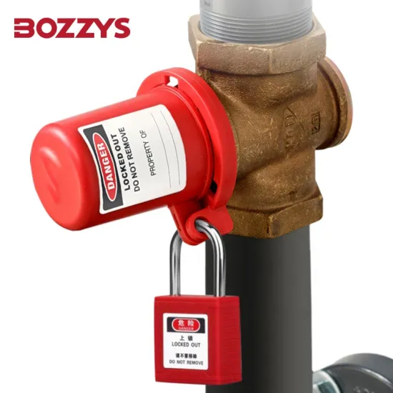 BOZZYS Industrial Plug Valves Lockout for Valves - Nut Diameter Range 22MM to 63.5MM