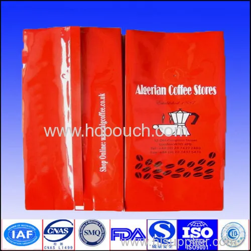 16 Oz Tea/coffee Aluminum Foil Packaging Pouch 