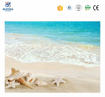 3D super glossy finish living room wall tiles , inkjet porelain wall tiles for bathroom