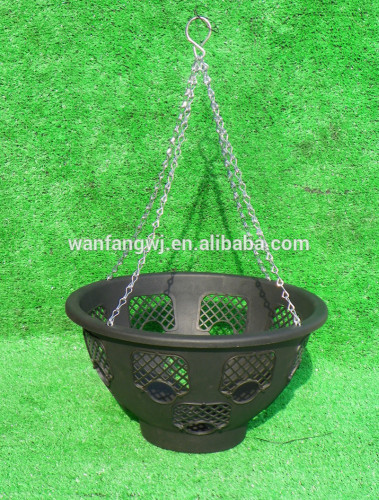 Ornamental Plastic Hanging Flower Basket