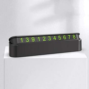 Car Multifunction Temporary Parking Card Phone Number Plate