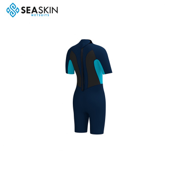 Seaskin Girls Short Arm Short Leg Wetsuits Diving