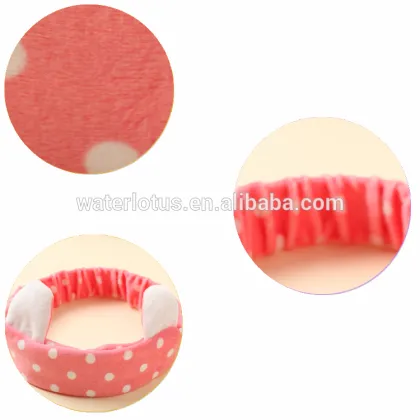 Customized soft sports headband / hairband for women