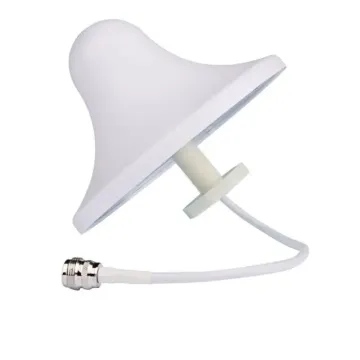 800-2700MHz Indoor Wireless Ceiling Antenna - Single Polarized 2dBi/5dBi Aluminum Alloy 2D Bi-Axial Communication