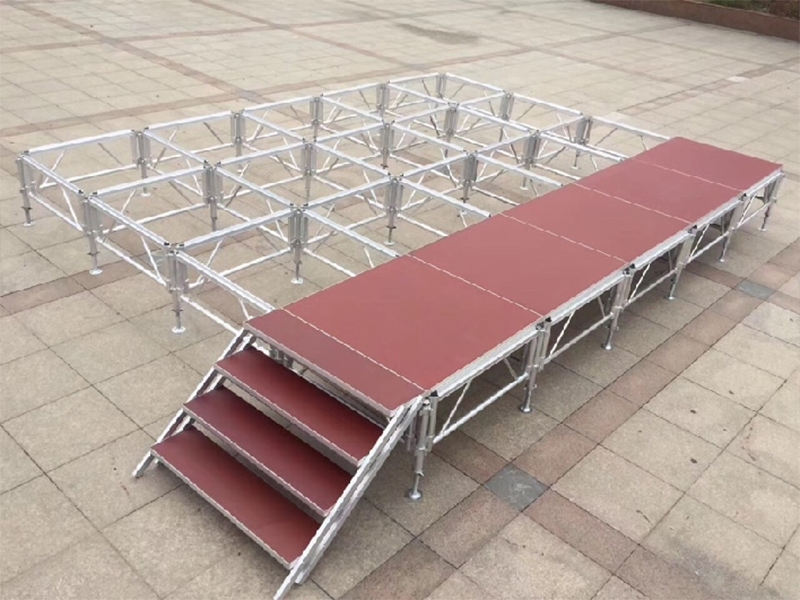 heavy-duty steel bleachers