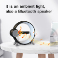 Draadloze lader Bluetooth -luidspreker bedlamp